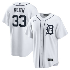 Colt Keith Detroit Tigers Nike Home Replica Jersey - White - Nike on Sale