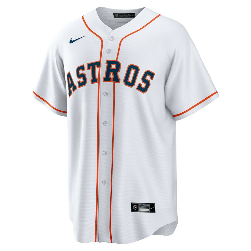 Cristian Javier Houston Astros Nike Home Replica Jersey - White - Nike Sale