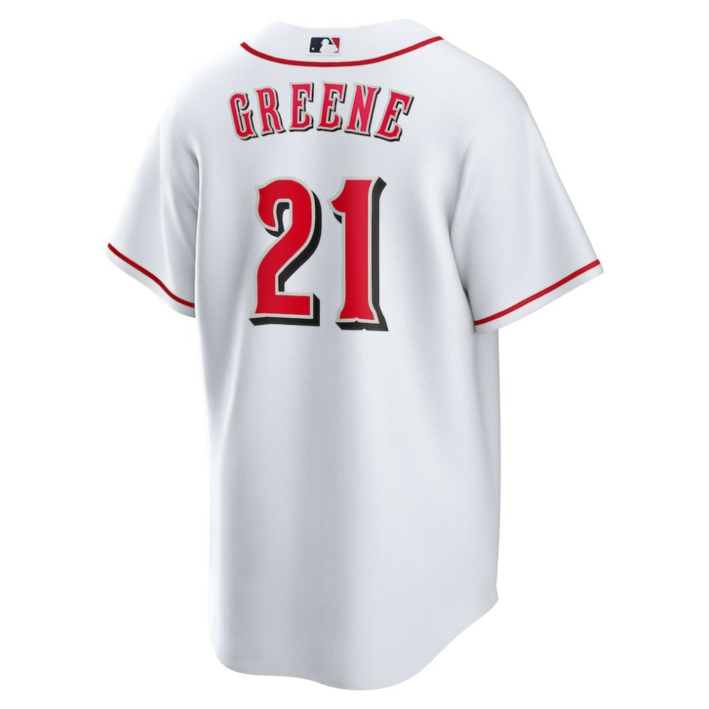 Hunter Greene Cincinnati Reds Nike Home Replica Jersey - White - Nike Sale