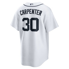 Kerry Carpenter Detroit Tigers Nike Home Replica Jersey - White - Nike Discount