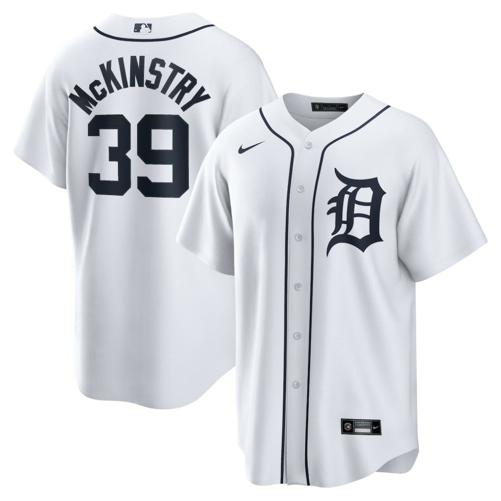 Zach McKinstry Detroit Tigers Nike Home Replica Jersey - White - Nike on Sale