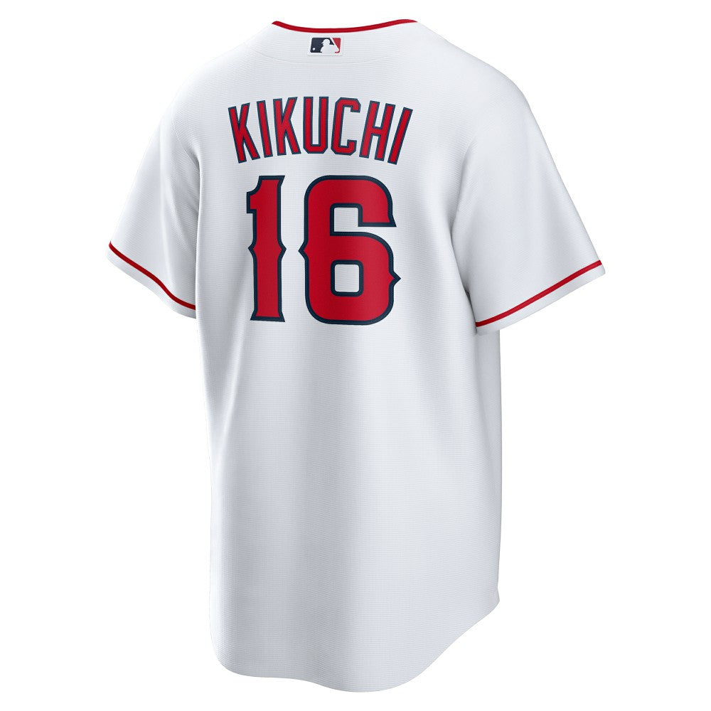 Yusei Kikuchi Los Angeles Angels Nike Home Replica Jersey - White - Nike Sale