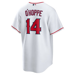 Logan O'Hoppe Los Angeles Angels Nike Home Replica Jersey - White - Nike on Sale