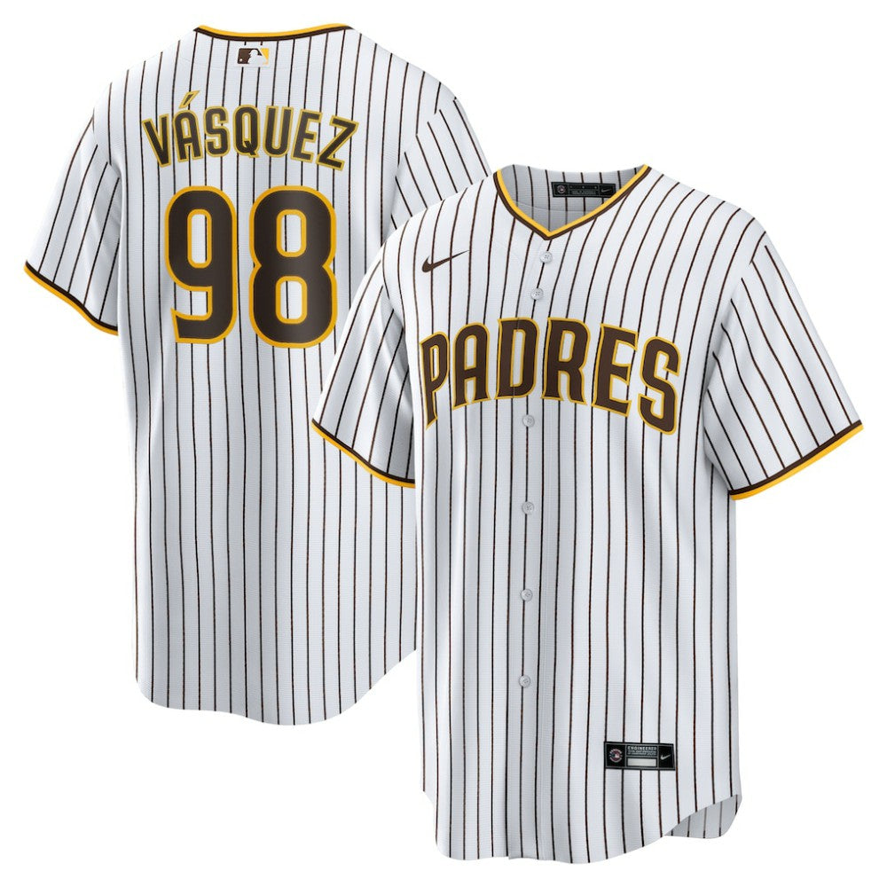 Randy Vasquez San Diego Padres Nike Home Replica Jersey - White - Nike Sale