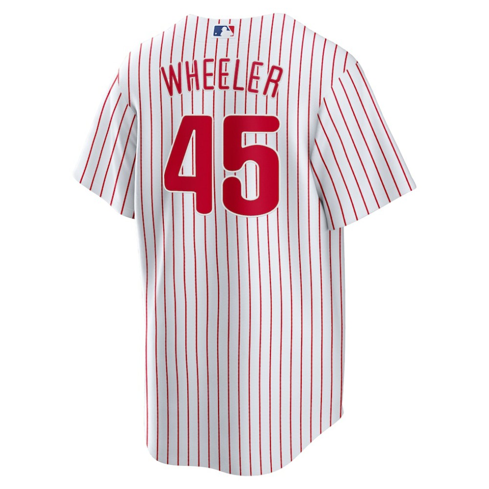 Zack Wheeler Philadelphia Phillies Nike Home Replica Jersey - White - Nike Sale
