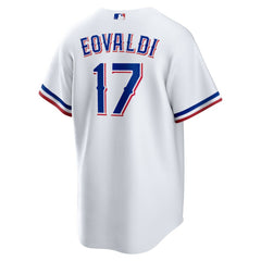Nathan Eovaldi Texas Rangers Nike Home Replica Player Jersey - White - Nike Online