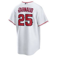 Travis d'Arnaud Los Angeles Angels Nike Home Replica Jersey - White - Nike Lifestyle