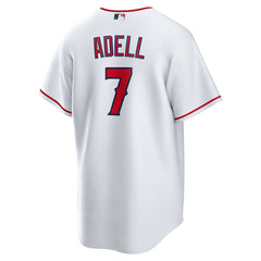 Jo Adell Los Angeles Angels Nike Home Replica Jersey - White - Nike on Sale