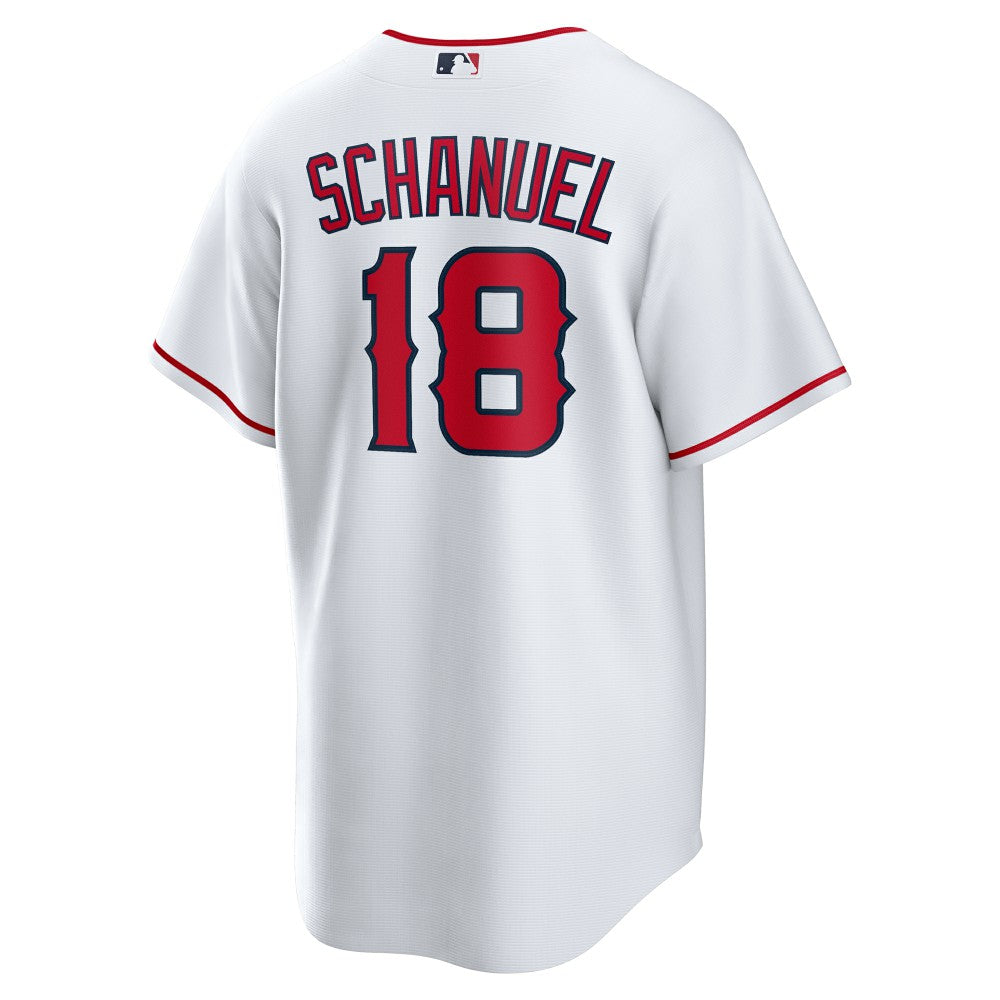 Nolan Schanuel Los Angeles Angels Nike Home Replica Jersey - White - Nike Online