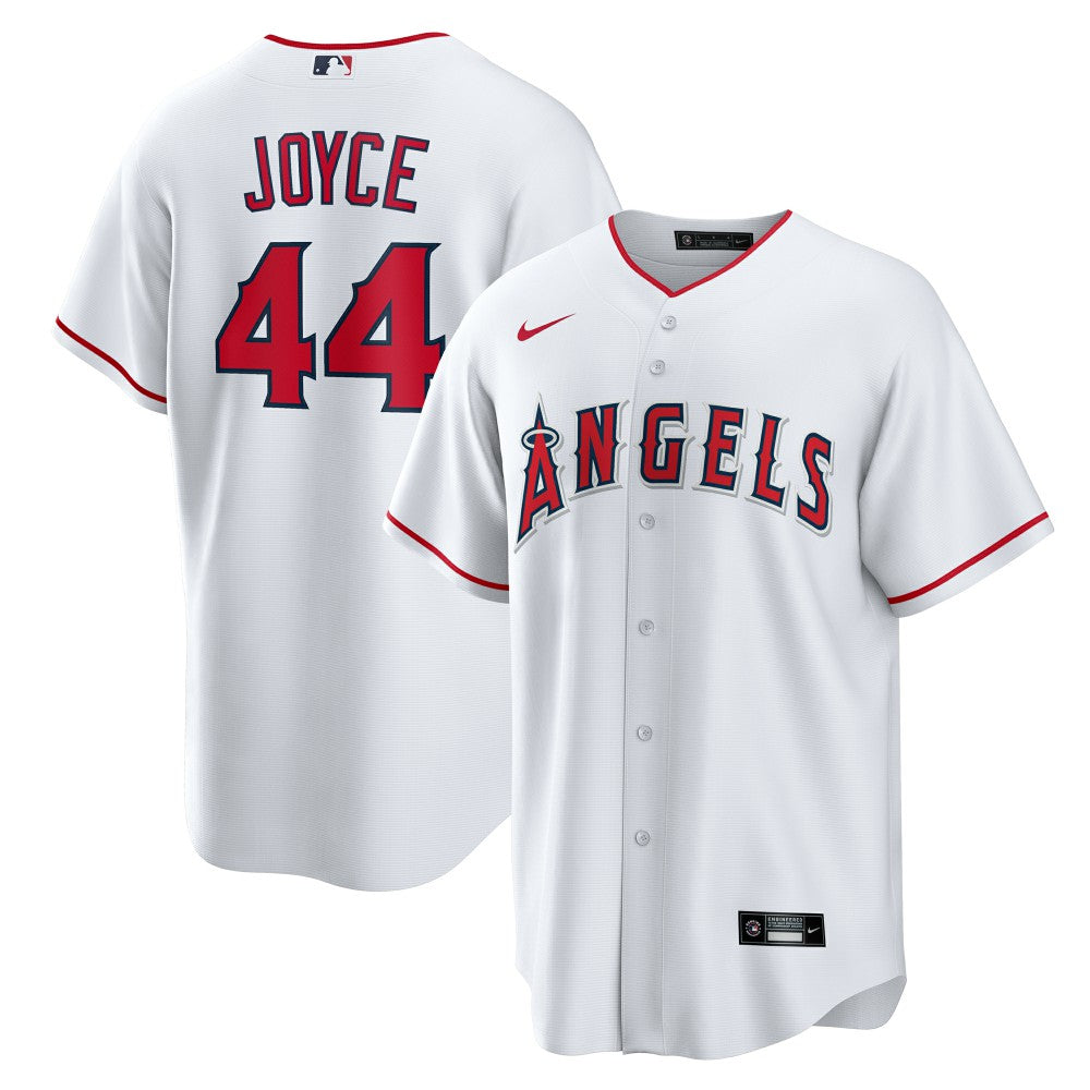 Ben Joyce Los Angeles Angels Nike Home Replica Jersey - White - Nike Lifestyle