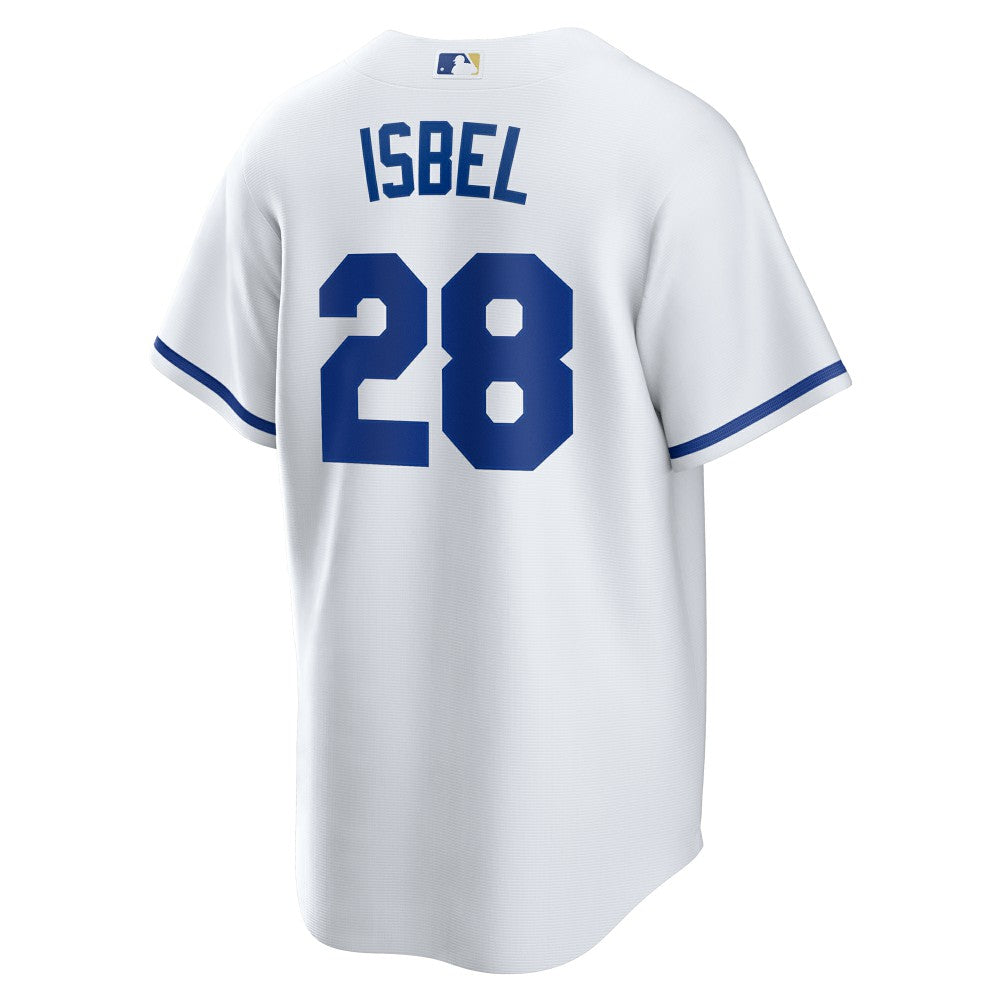 Kyle Isbel Kansas City Royals Nike Home Replica Jersey - White - Nike Discount