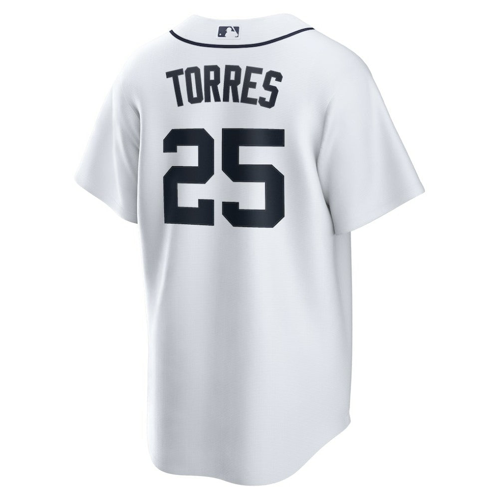 Gleyber Torres Detroit Tigers Nike Home Replica Jersey - White - Nike on Sale