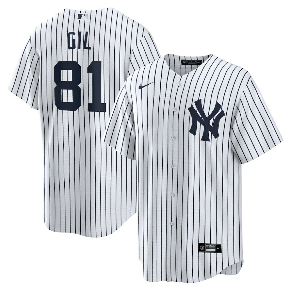 Luis Gil New York Yankees Nike Home Replica Jersey - White - Nike Sale