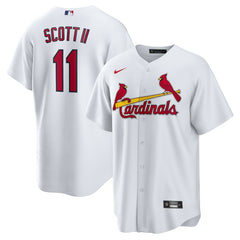 Victor Scott II St. Louis Cardinals Nike Home Replica Jersey - White - Nike Sale