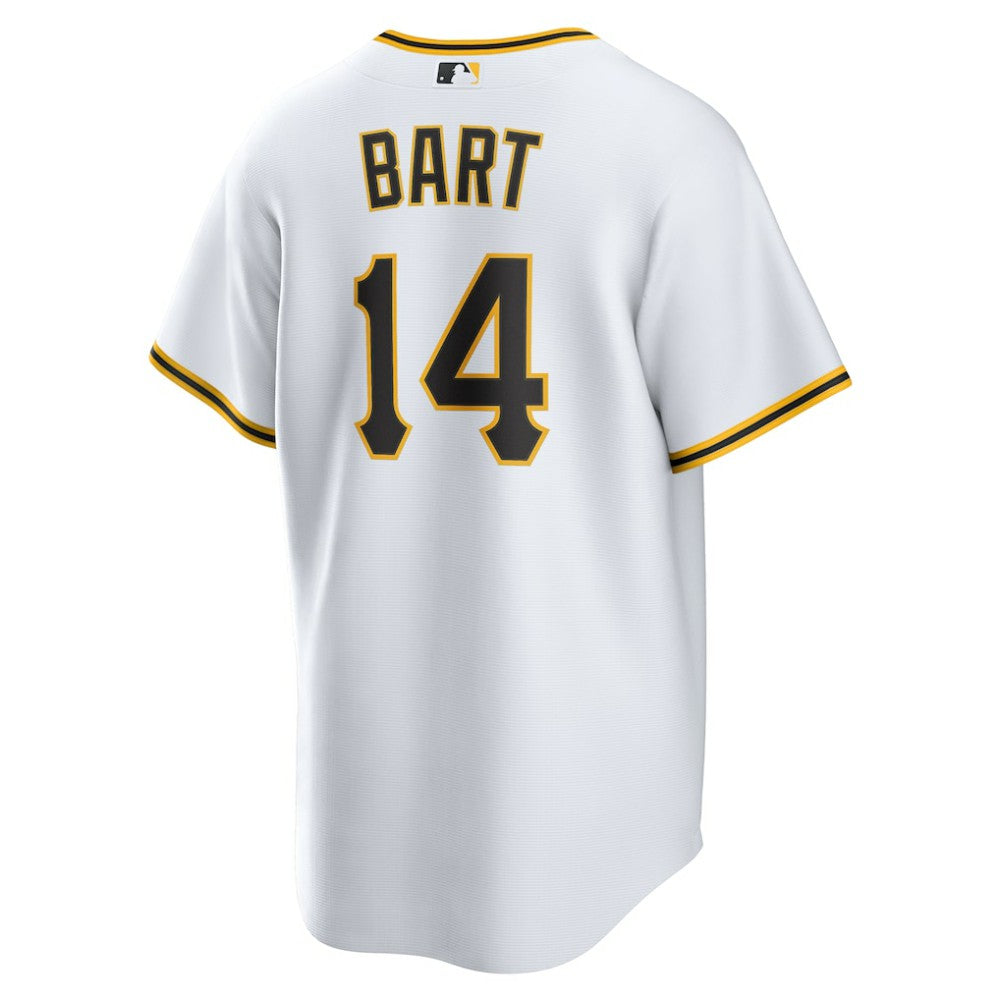 Joey Bart Pittsburgh Pirates Nike Home Replica Jersey - White - Nike Lifestyle