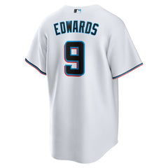 Xavier Edwards Miami Marlins Nike Home Replica Jersey - White - Nike on Sale
