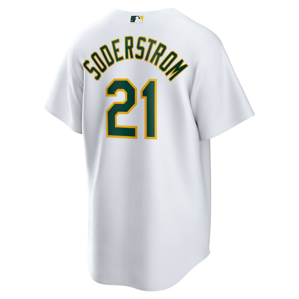 Tyler Soderstrom Athletics Nike Home Replica Jersey - White - Nike on Sale