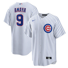 Miguel Amaya Chicago Cubs Nike Home Replica Jersey - White - Nike Sale