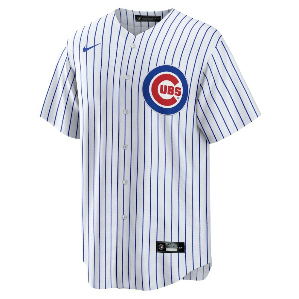 Miguel Amaya Chicago Cubs Nike Home Replica Jersey - White - Nike Sale