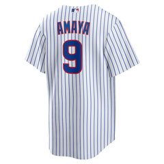 Miguel Amaya Chicago Cubs Nike Home Replica Jersey - White - Nike Sale