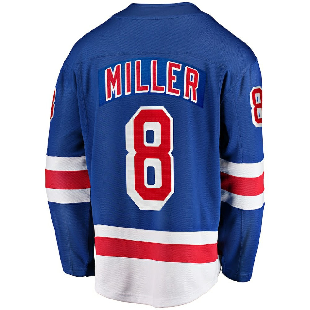 J.T. Miller New York Rangers Fanatics Home Breakaway Jersey - Blue - NHL 202858958