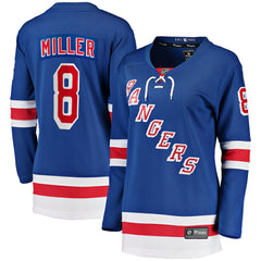 J.T. Miller New York Rangers Fanatics Women's Home Breakaway Player Jersey - Blue - NHL 202858959