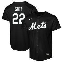 Juan Soto New York Mets Nike  Youth Replica Fashion Jersey - Black - Nike on Sale