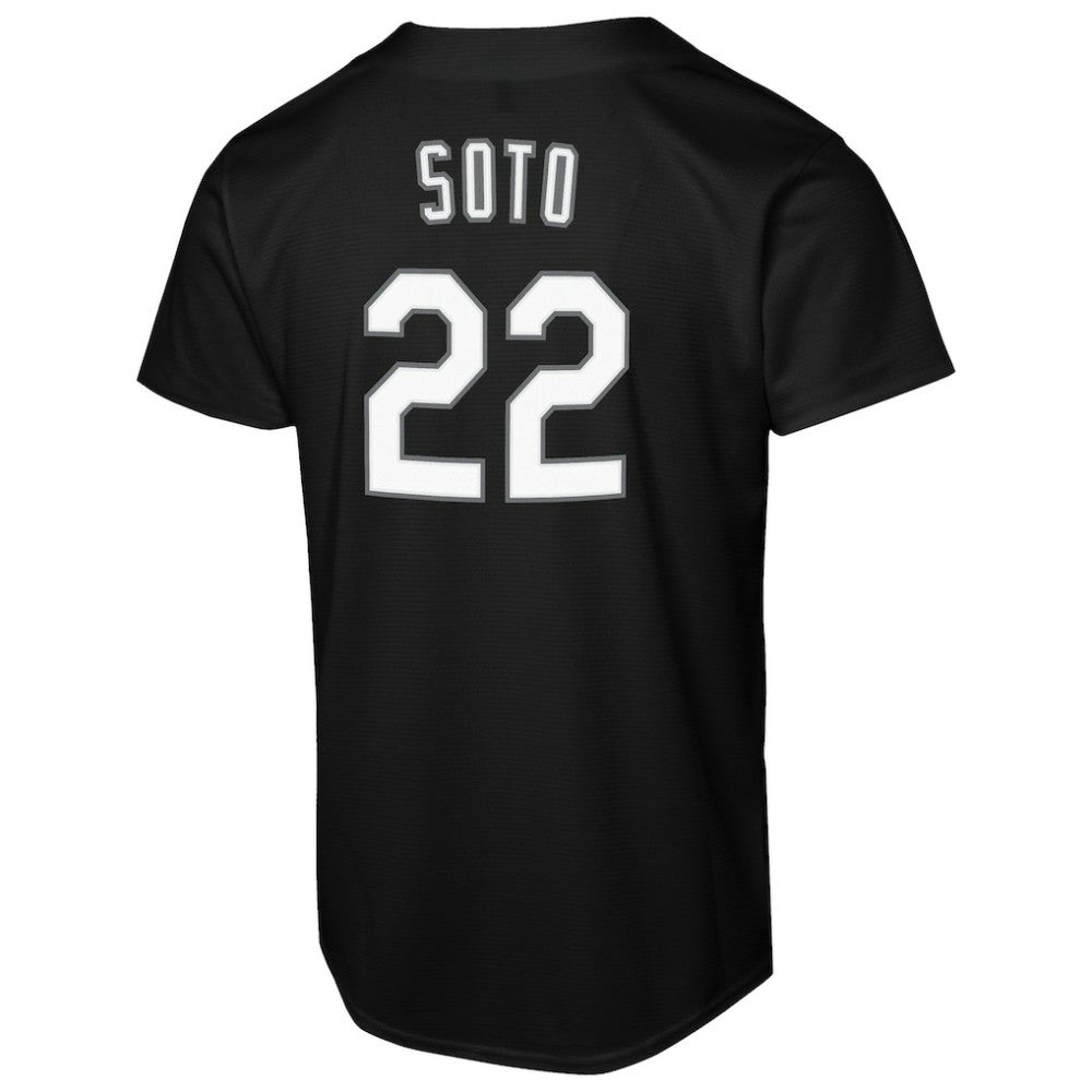 Juan Soto New York Mets Nike  Youth Replica Fashion Jersey - Black - Nike on Sale