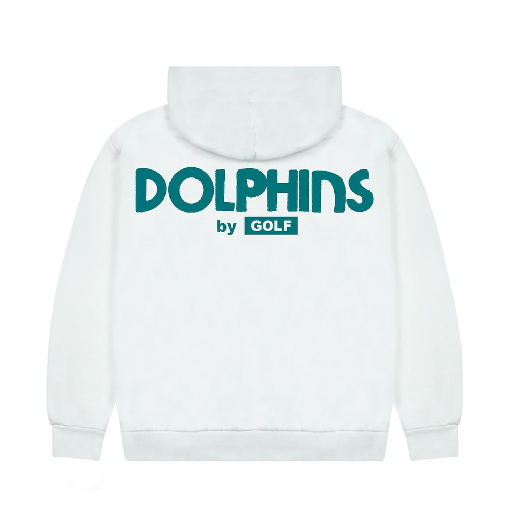 Miami Dolphins GOLF WANG Cutout Hoodie White