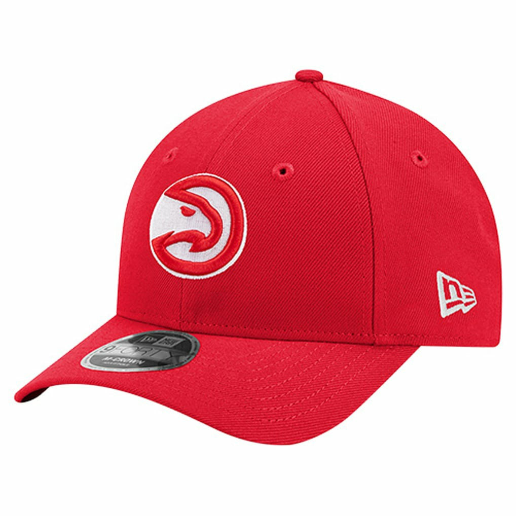 Atlanta Hawks 9FORTY Stock M-Crown Adjustable Hat Red | New Era online