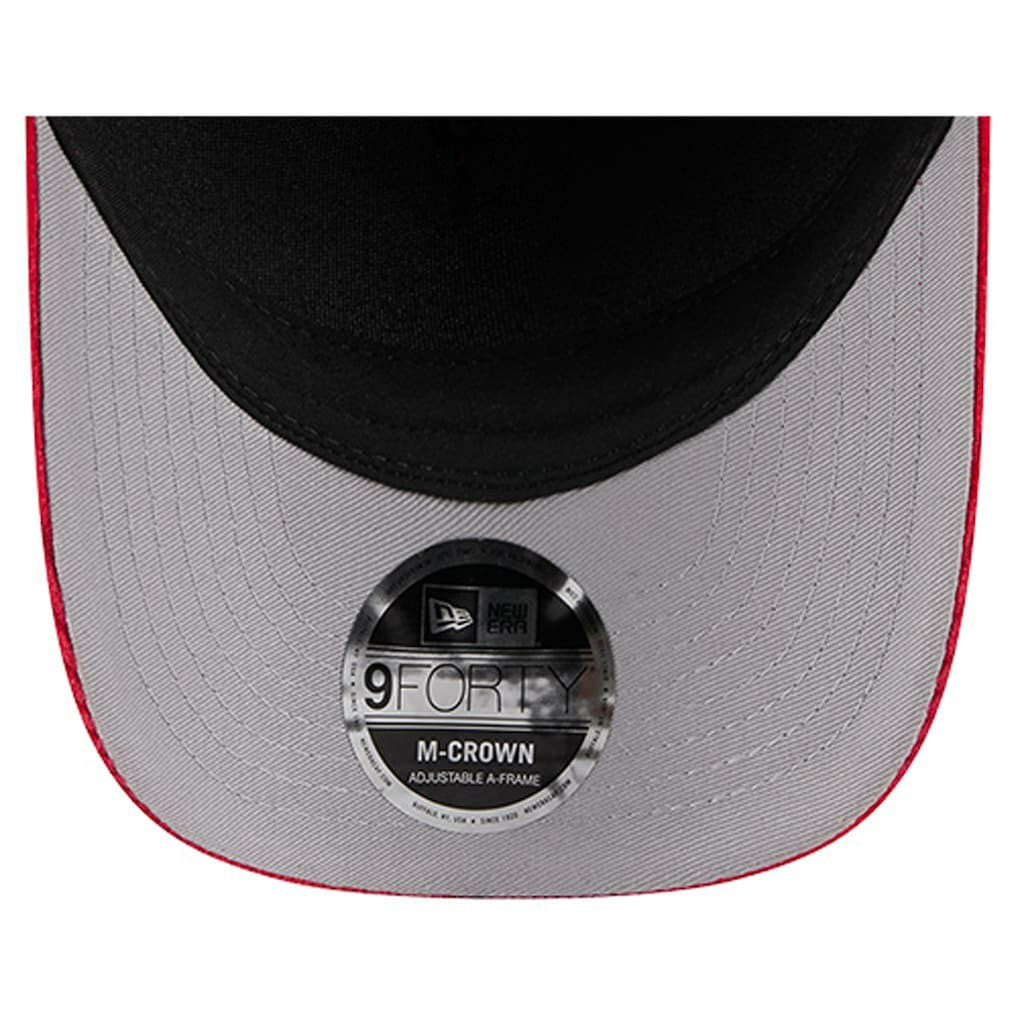 Brooklyn Nets 9FORTY Stock M-Crown Adjustable Hat Black | New Era Lifestyle