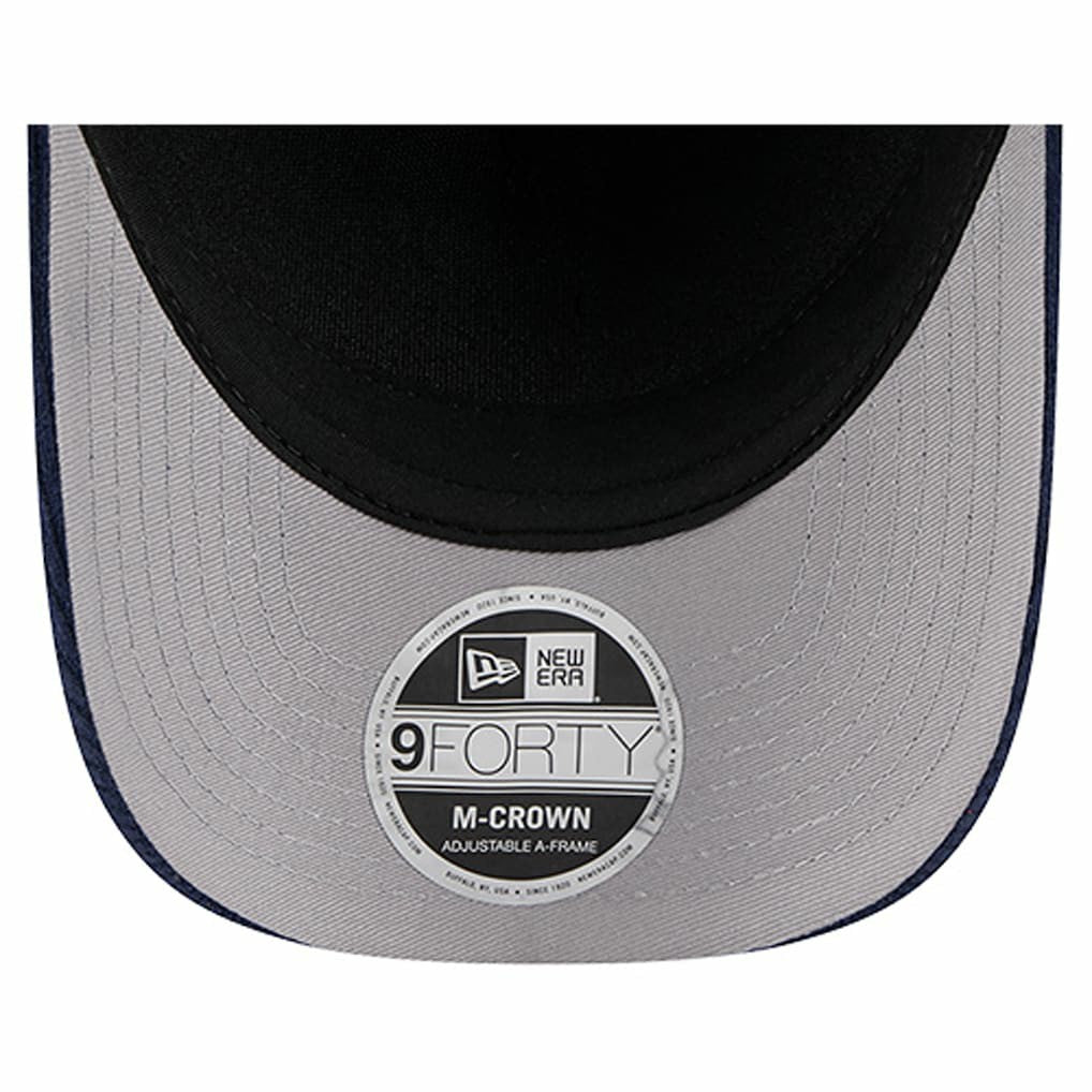 Chicago Bulls 9FORTY Stock M-Crown Adjustable Hat Black | New Era