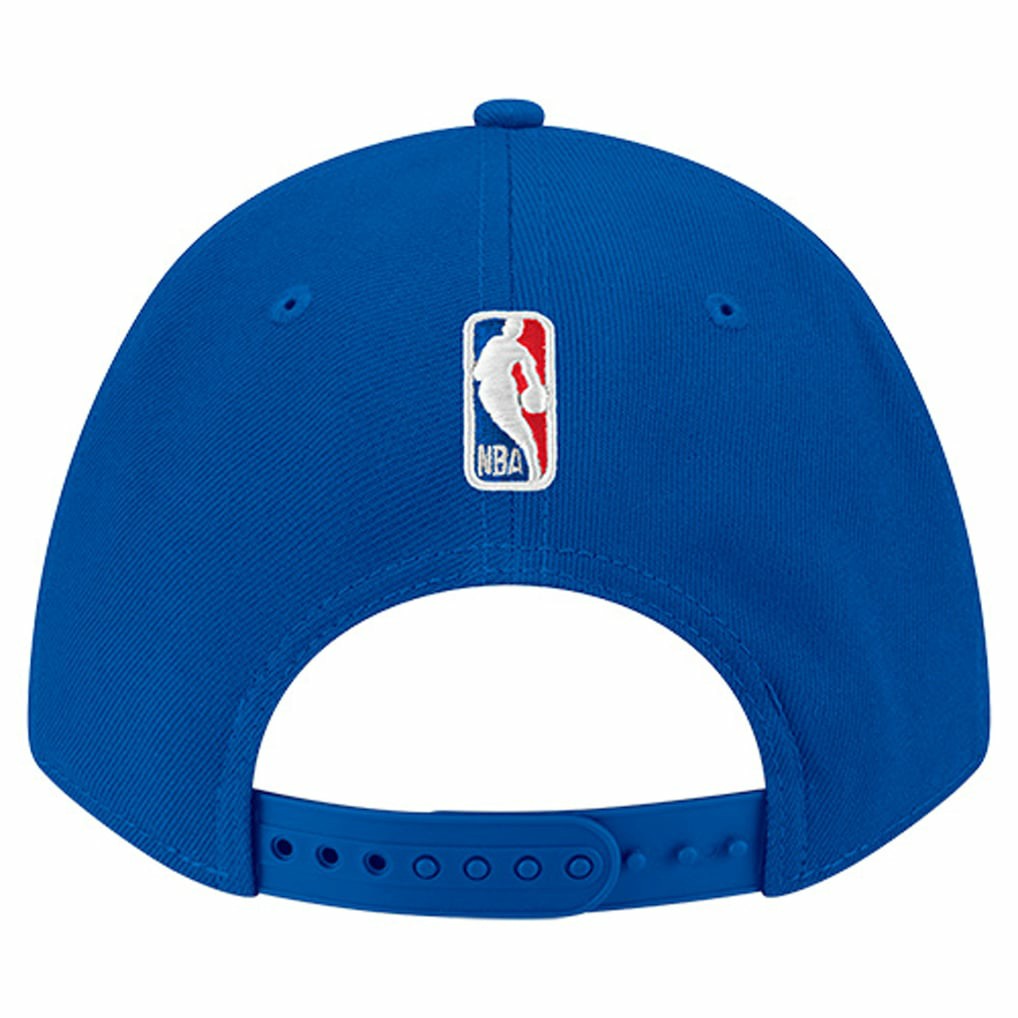 Philadelphia 76ers 9FORTY Stock M-Crown Adjustable Hat Royal | New Era Lifestyle