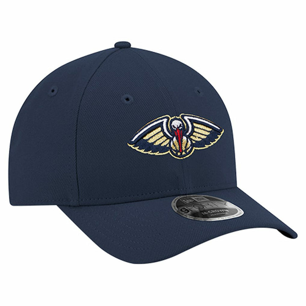 New Orleans Pelicans 9FORTY Stock M-Crown Adjustable Hat Navy | New Era Lifestyle