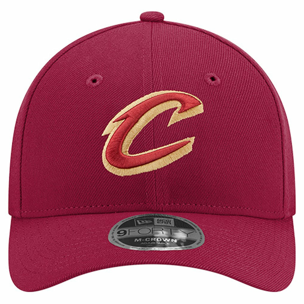 Cleveland Cavaliers 9FORTY Stock M-Crown Adjustable Hat for sale Wine | New Era for sale