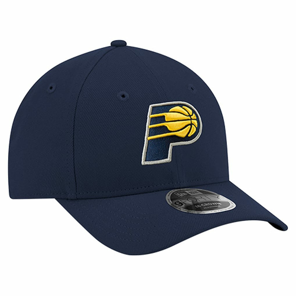 Indiana Pacers 9FORTY Stock M-Crown Adjustable Hat Navy | New Era Lifestyle