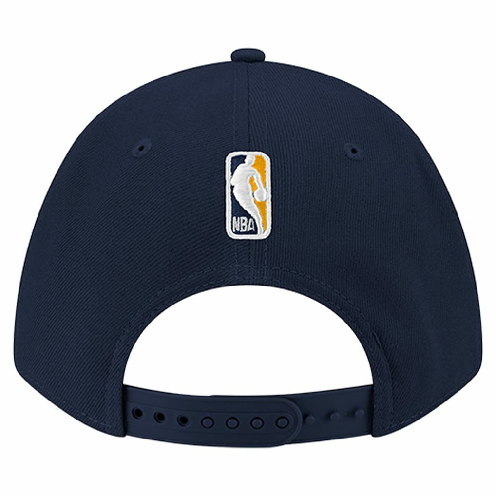 Indiana Pacers 9FORTY Stock M-Crown Adjustable Hat Navy | New Era Lifestyle