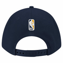 Indiana Pacers 9FORTY Stock M-Crown Adjustable Hat Navy | New Era Lifestyle