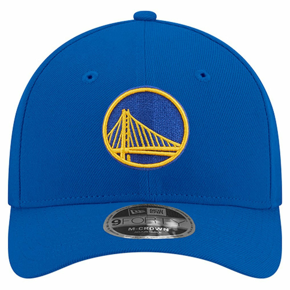 Golden State Warriors 9FORTY Stock M-Crown Adjustable Hat for sale Royal | New Era Lifestyle