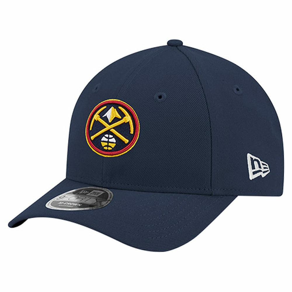 Denver Nuggets 9FORTY Stock M-Crown Adjustable Hat for sale Navy | New Era Near Me