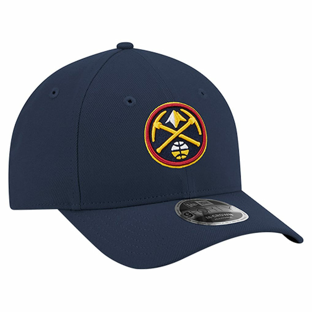 Denver Nuggets 9FORTY Stock M-Crown Adjustable Hat for sale Navy | New Era Near Me