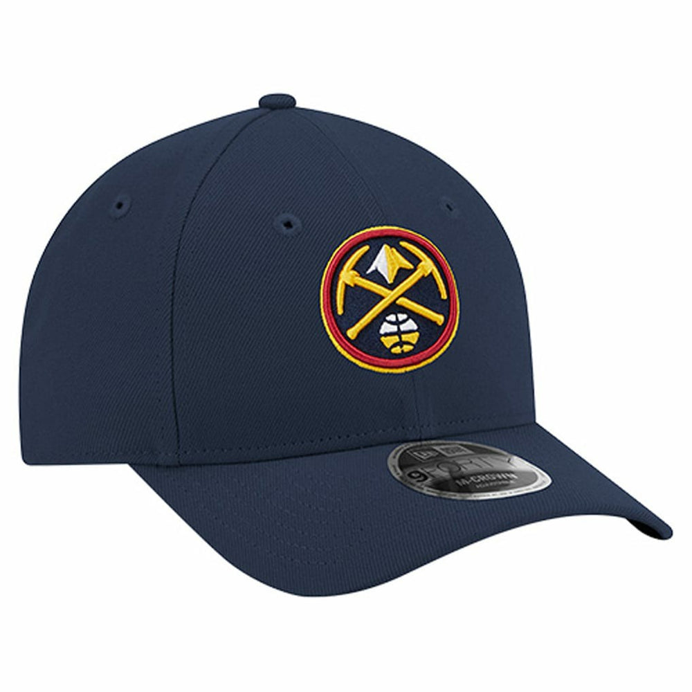 Denver Nuggets 9FORTY Stock M-Crown Adjustable Hat for sale Navy | New Era Near Me