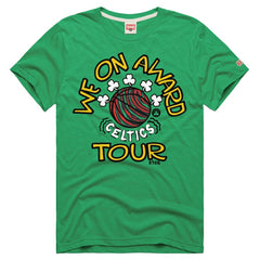 Boston Celtics Homage A Tribe Called Quest x NBA We On Award Tour T-Shirt Green