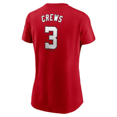Dylan Crews Washington Nationals Nike Women's Cooperstown Collection Fuse Name & Number T-Shirt - Red - Nike Discount