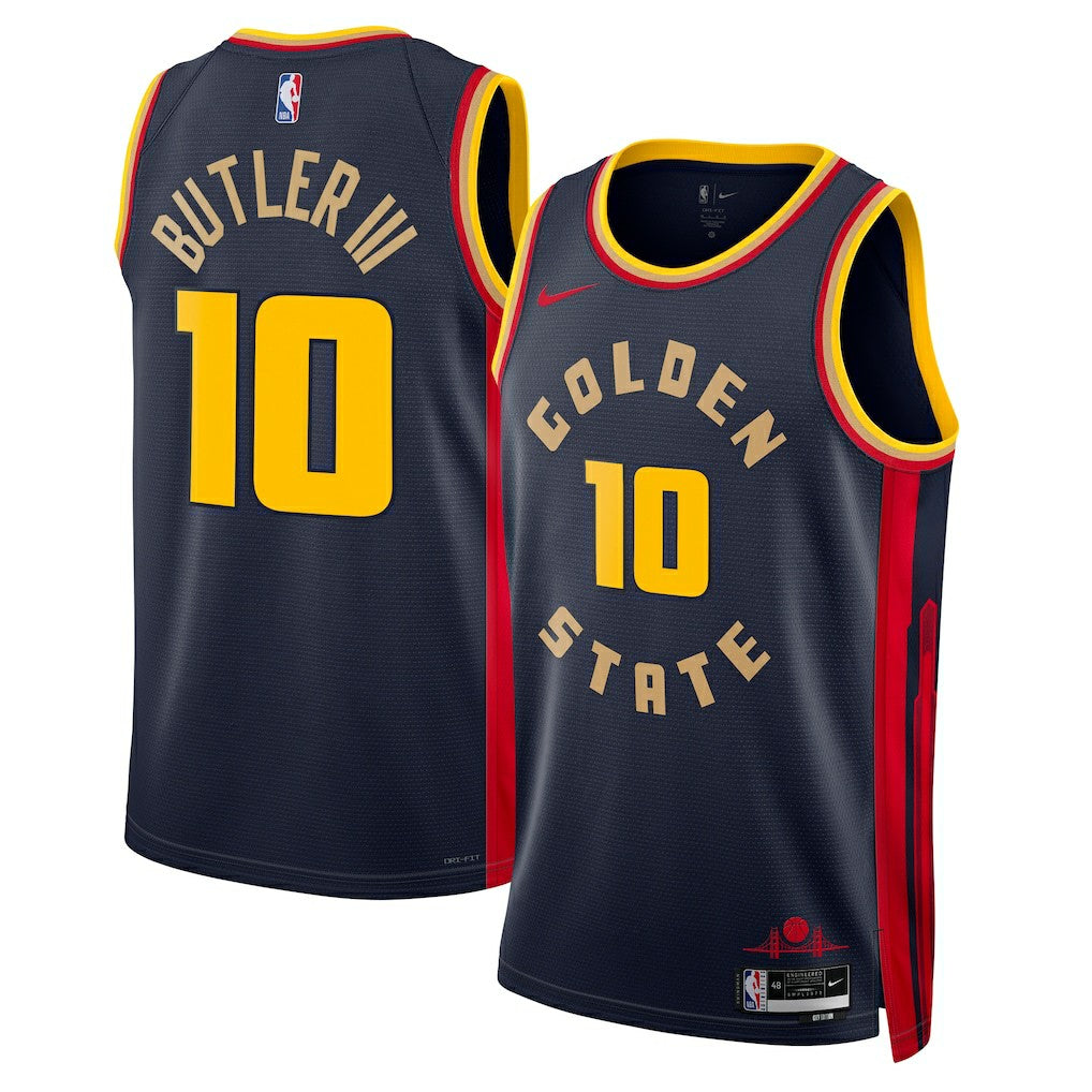 Jimmy Butler Golden State Warriors Unisex Swingman Jersey for sale City Editi- Navy | Nike outlet