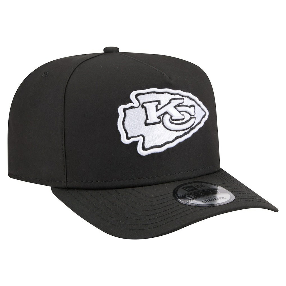 Kansas City Chiefs New Era Gore-Tex A-Frame 9FIFTY Adjustable Hat Black