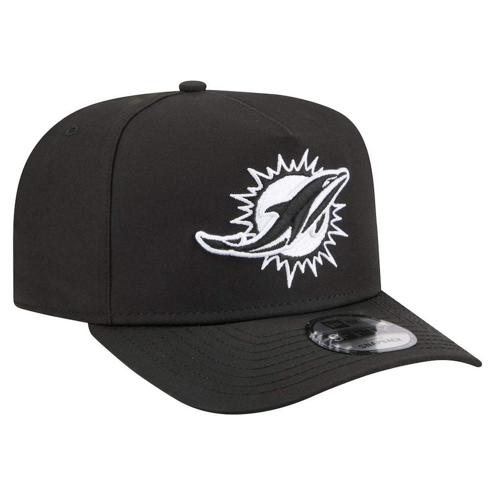 Miami Dolphins New Era Gore-Tex A-Frame 9FIFTY Adjustable Hat Black