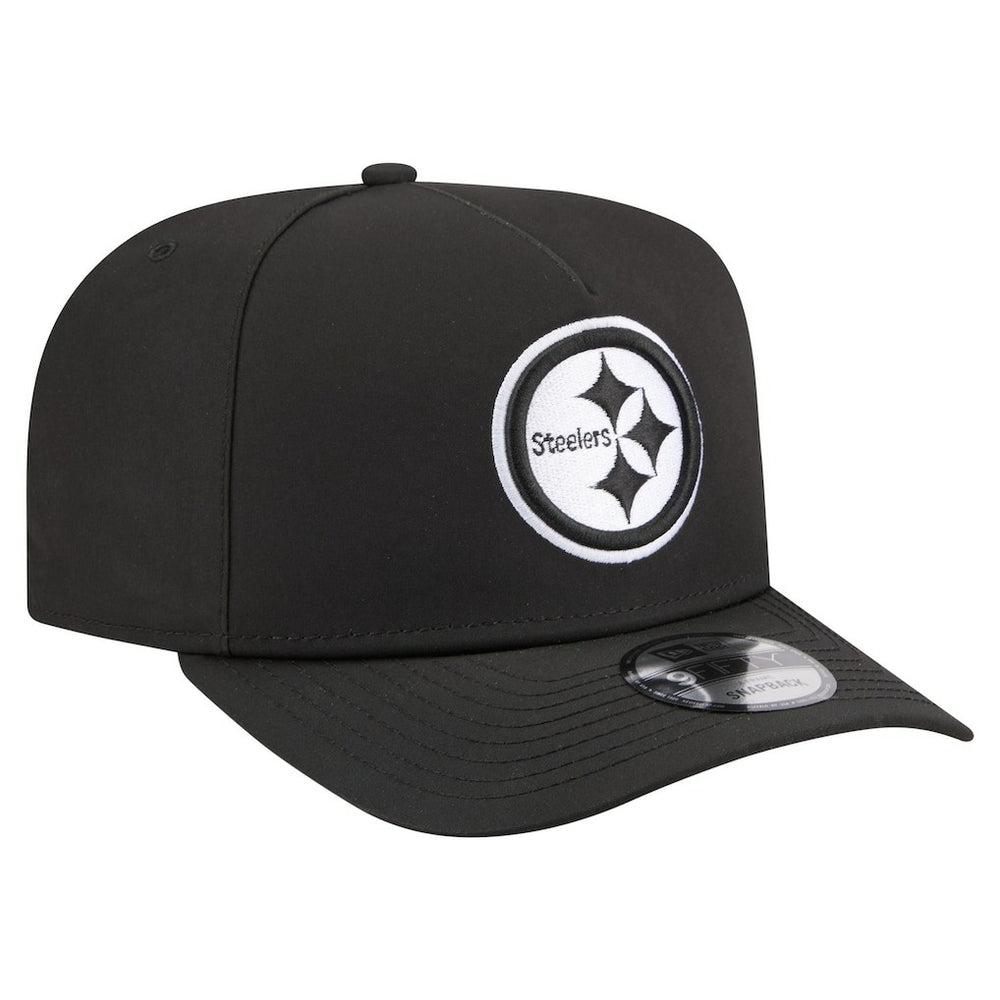 Pittsburgh Steelers New Era Gore-Tex A-Frame 9FIFTY Adjustable Hat Black