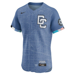 Dylan Crews Washington Nationals Nike 2025 City Connect Elite Player Jersey - Blue - Nike Sale