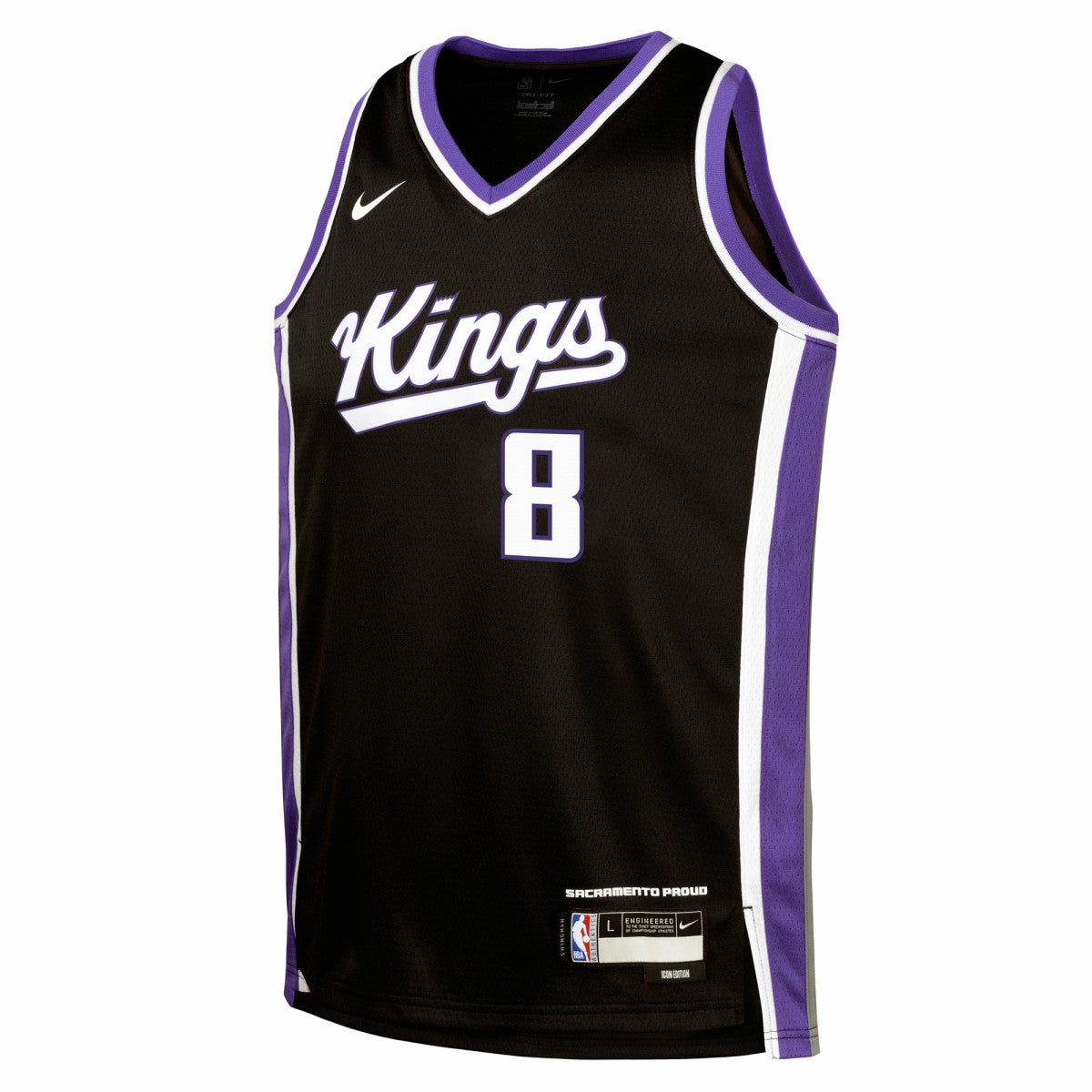 Zach LaVine Sacramento Kings Youth Swingman Jersey Icon Edition Black | Nike US